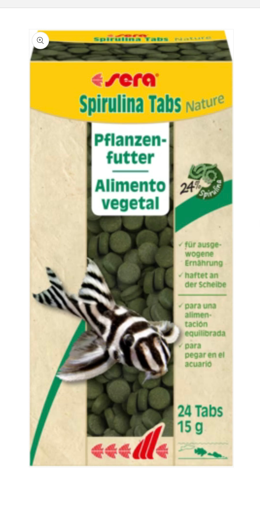 Sera spirulina tabs nature